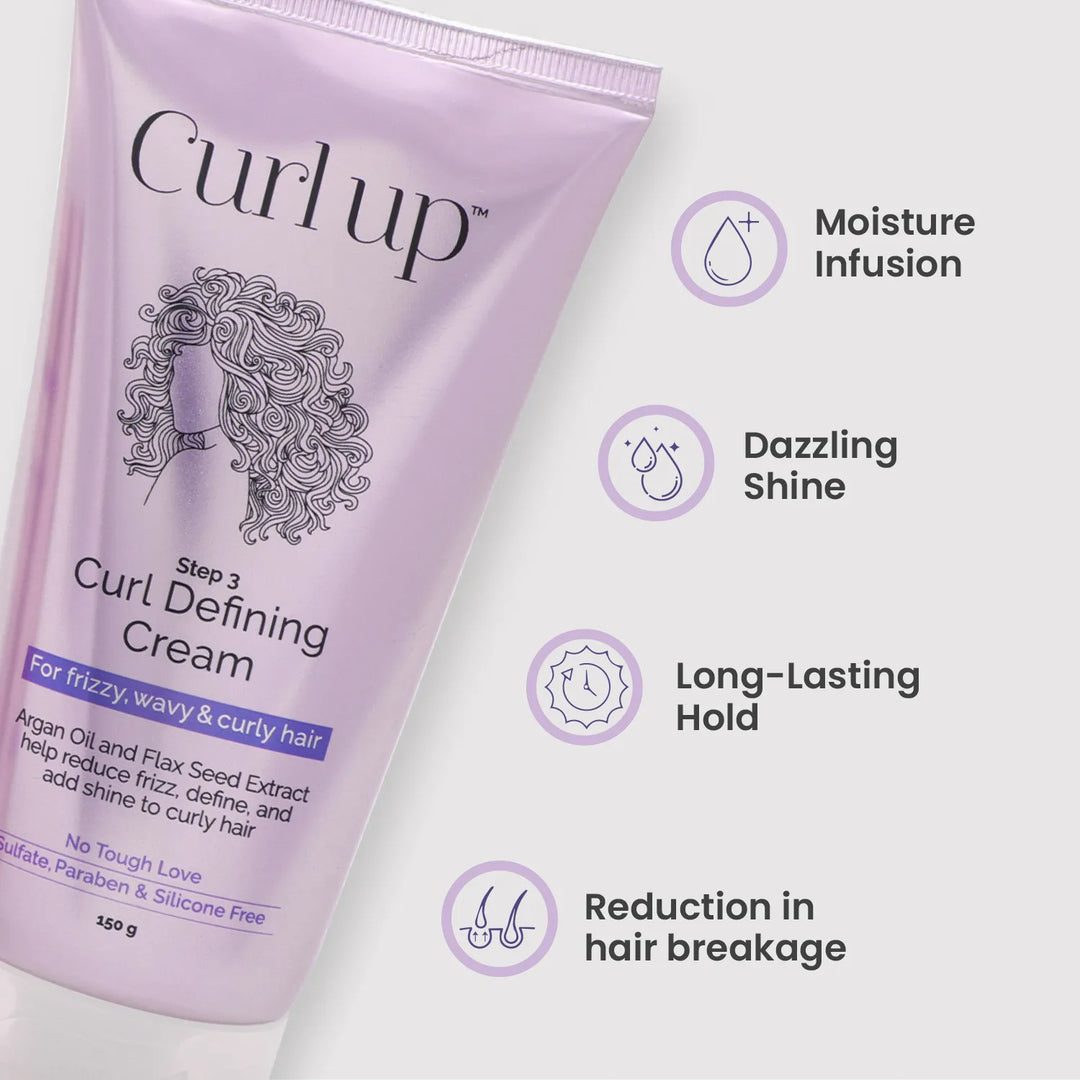 Hair Curling Cream For Wavy Hair