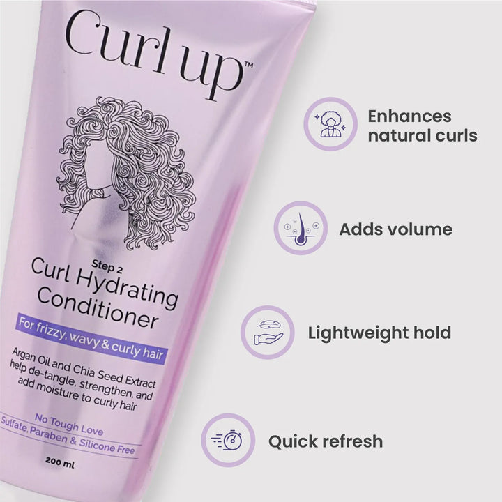 Curl Up Hydrating Conditioner Benefits