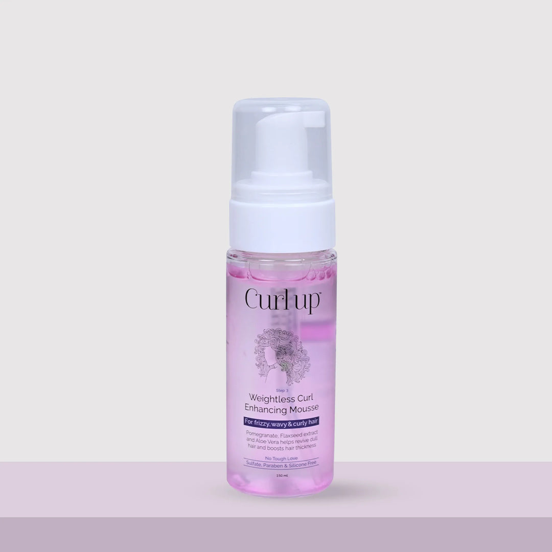 Curl up Weightless Curl Enhancing Mousse