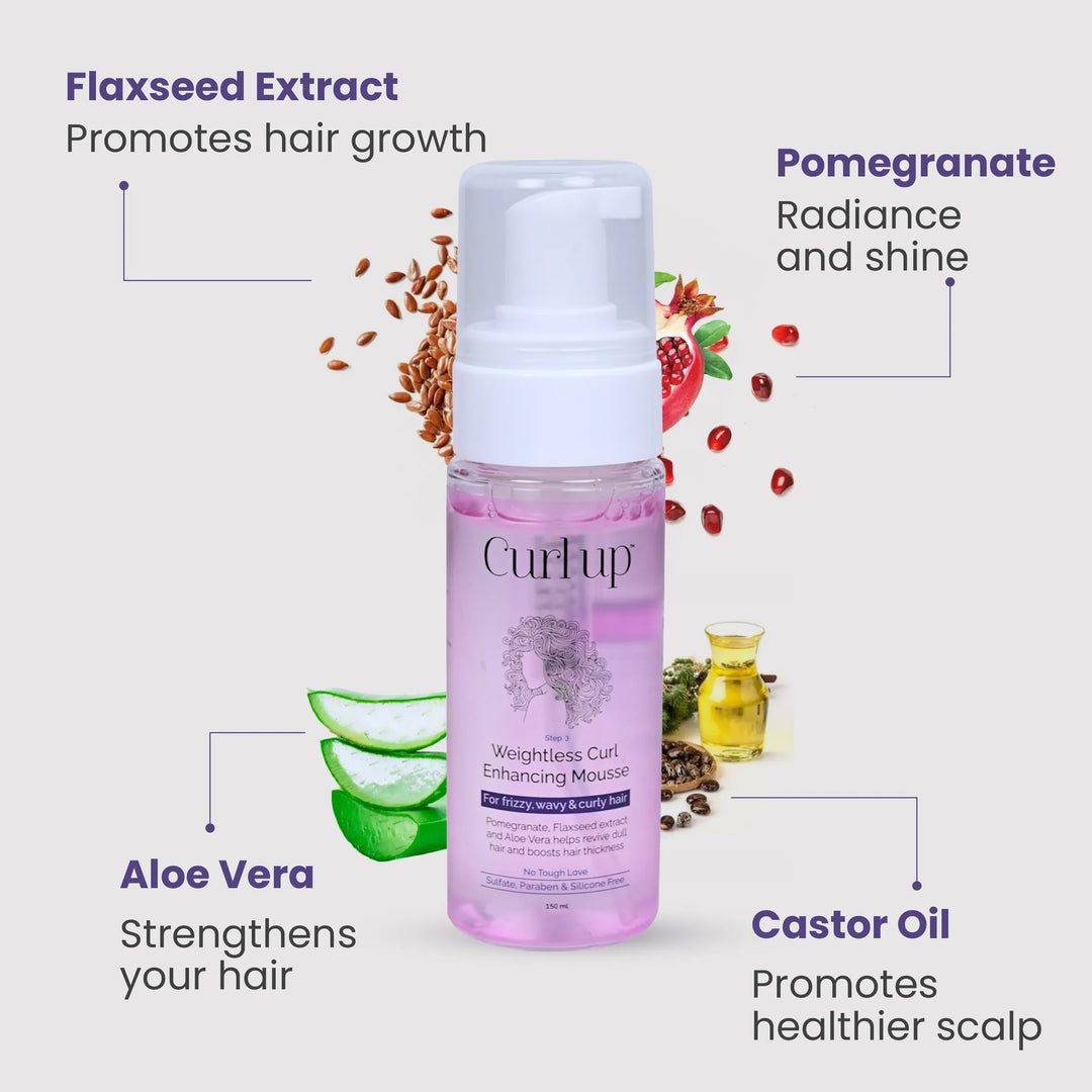 Styling Mousse For Curly Hair